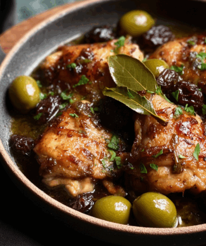 Crock Pot Chicken Marbella