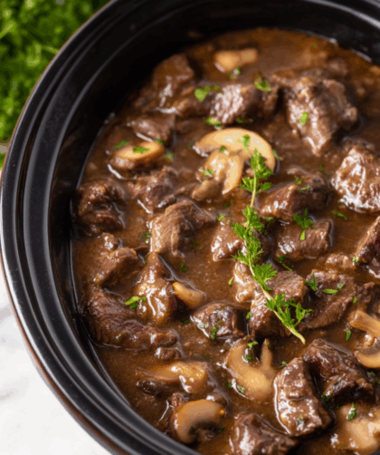 Crock Pot Beef And Mushrooms