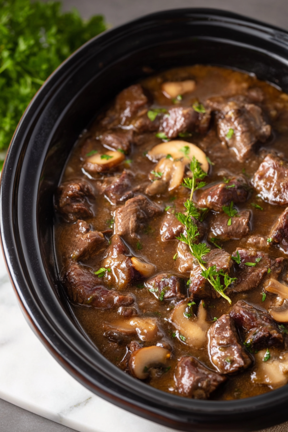 Crock Pot Beef And Mushrooms | Crock Pot Roast