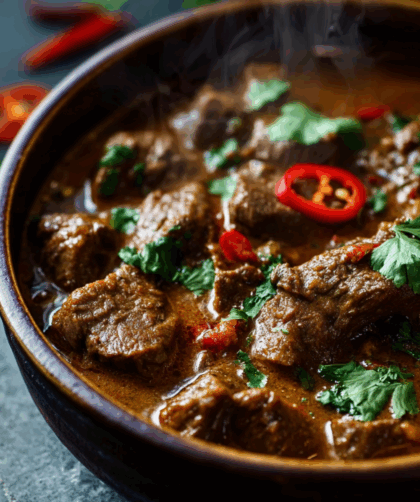 Crock Pot Venison Curry