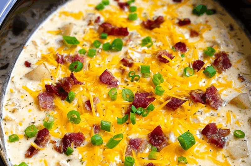 Crock Pot Chicken Corn Chowder