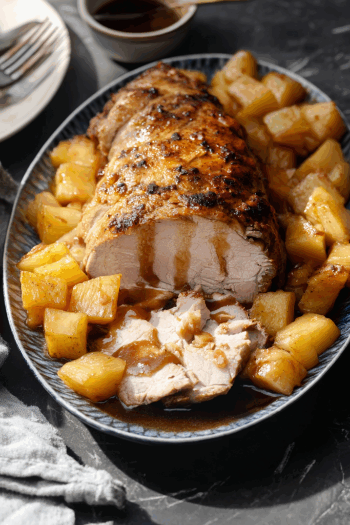 Crock Pot Hawaiian Pork Tenderloin