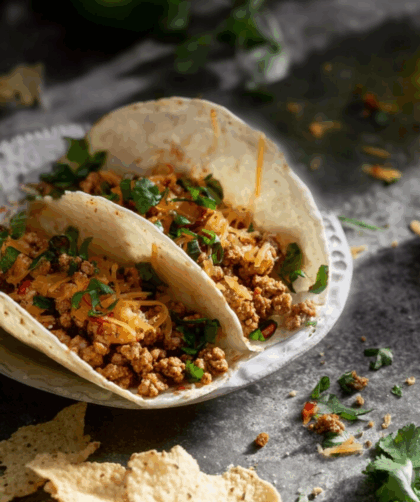 Crock Pot Ground Turkey Tacos