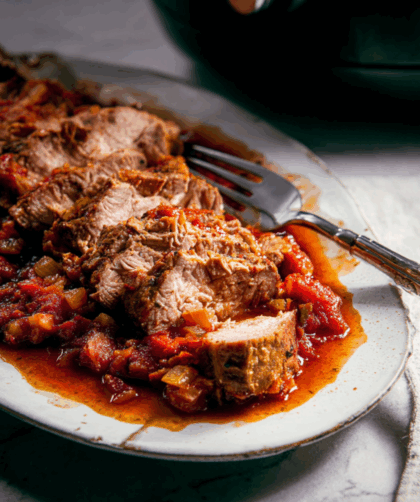 Crock Pot Italian Pork Tenderloin