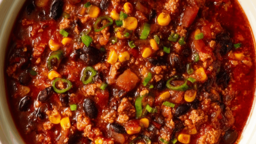 Crock Pot Healthy Turkey Chili
