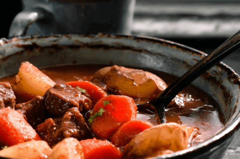 Crock Pot Venison Beef Stew