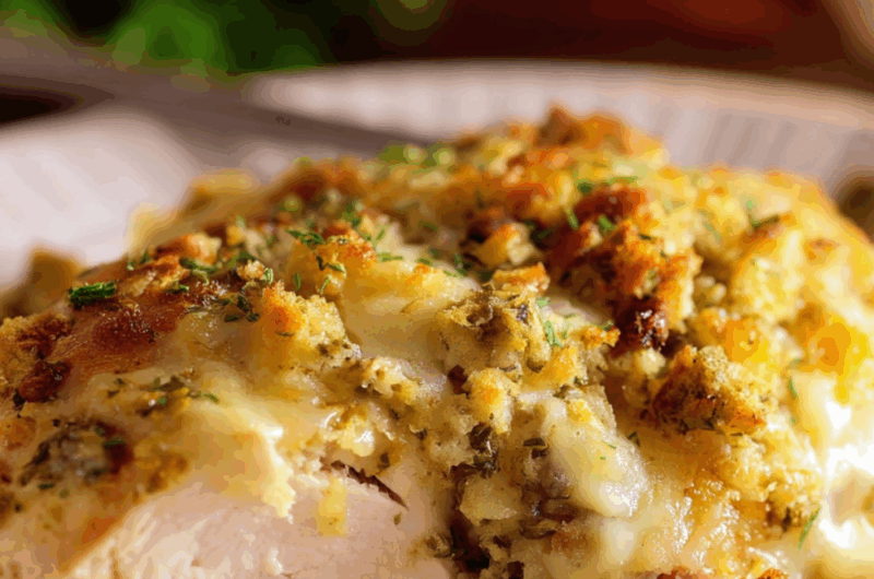 Crock Pot Chicken Cordon Bleu