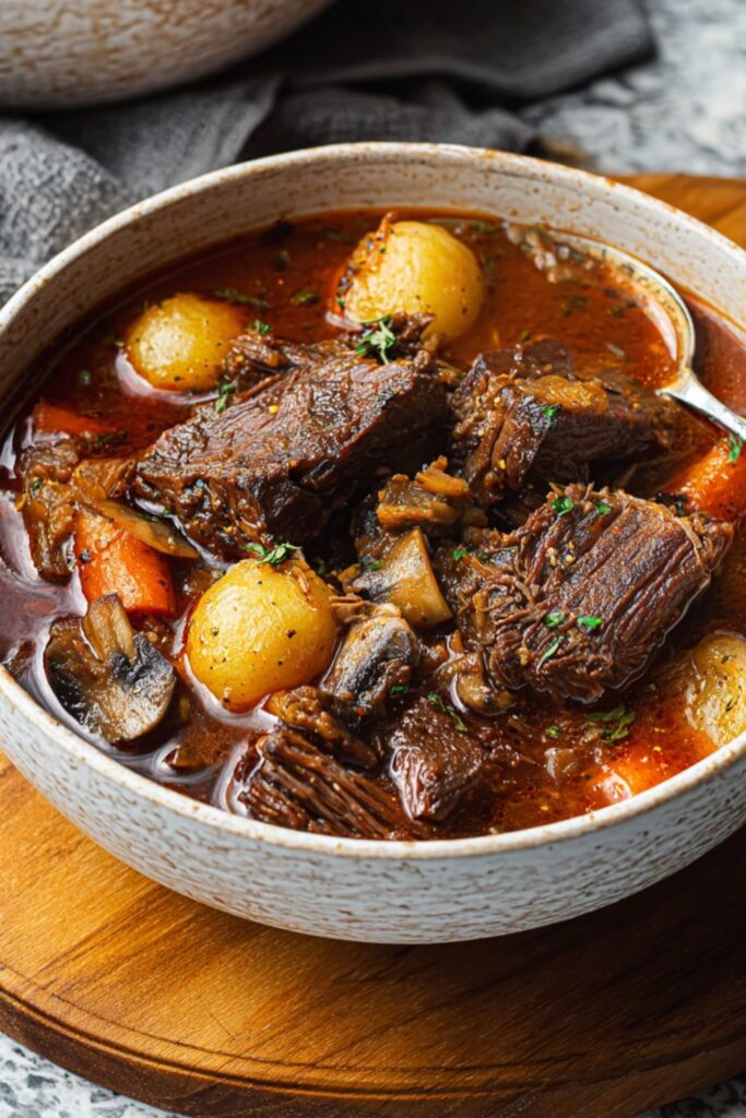 Crock Pot Beef Brisket Stew