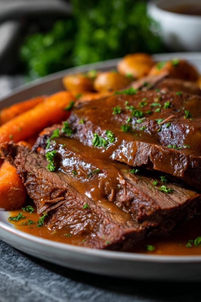 Crock Pot Beef Brisket With Vegetables