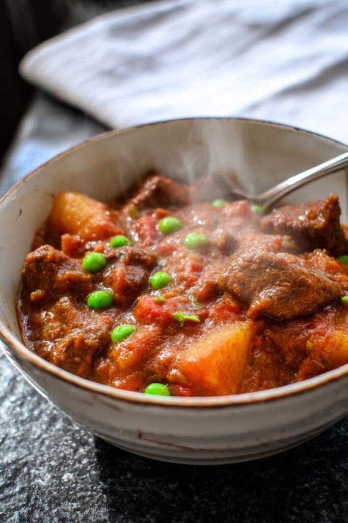 Crock Pot Beef Caldereta