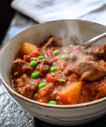 Crock Pot Beef Caldereta