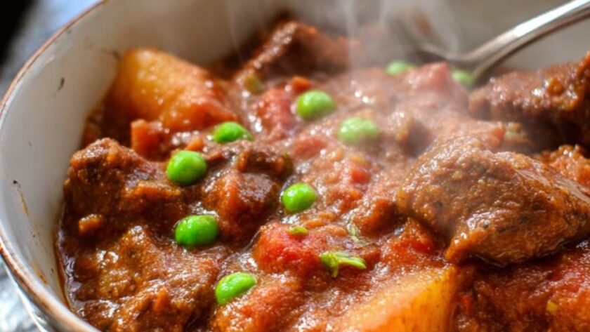 Crock Pot Beef Caldereta