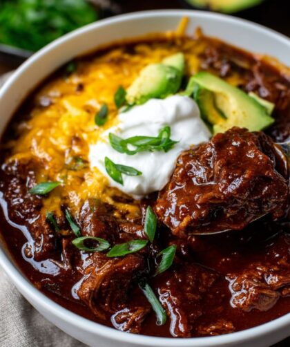 Crock Pot Beef Chuck Chili