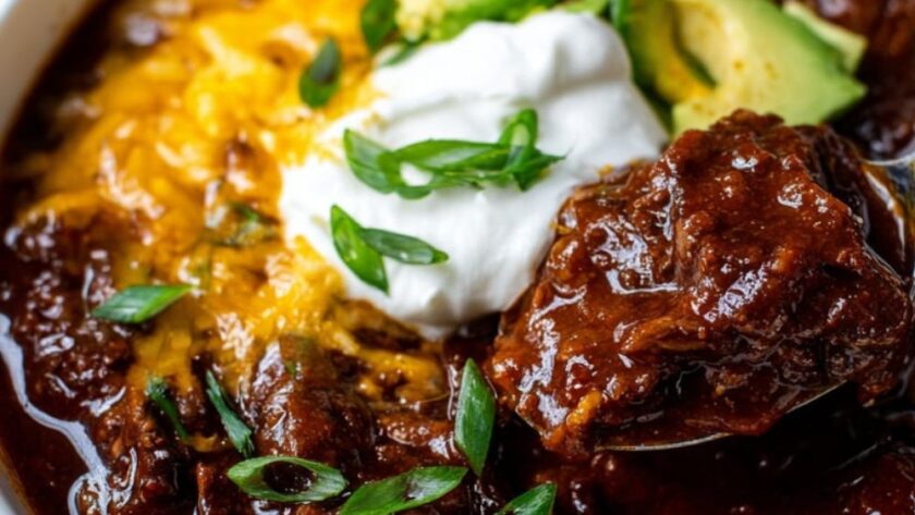 Crock Pot Beef Chuck Chili