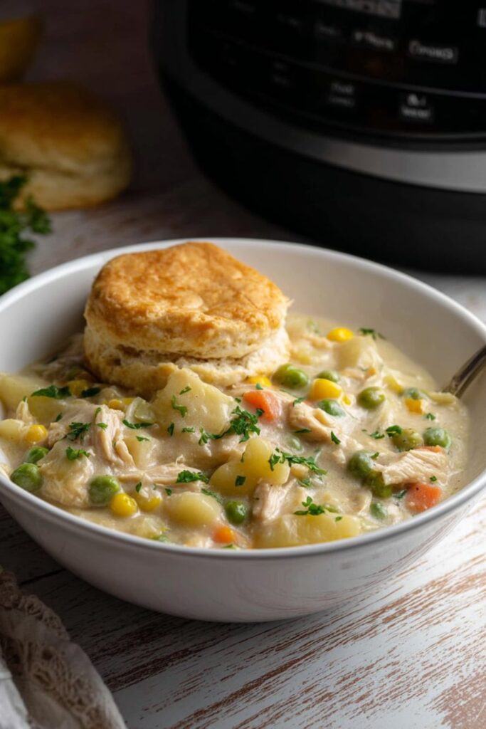 Crock Pot Chicken Pot Pie