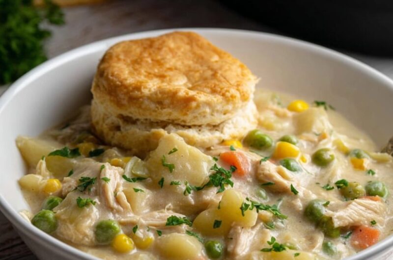Crock Pot Chicken Pot Pie