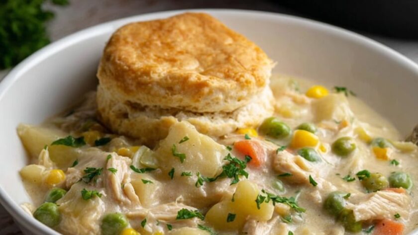 Crock Pot Chicken Pot Pie