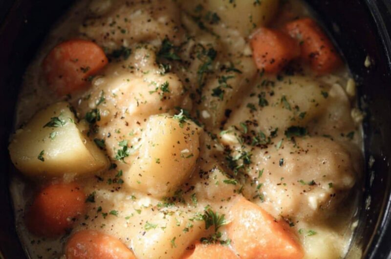 Crock Pot Chicken Ranch Potatoes