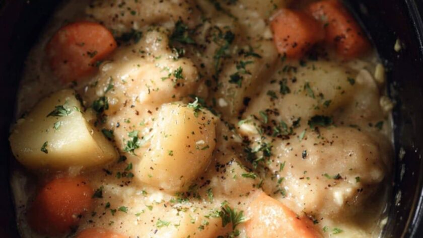 Crock Pot Chicken Ranch Potatoes