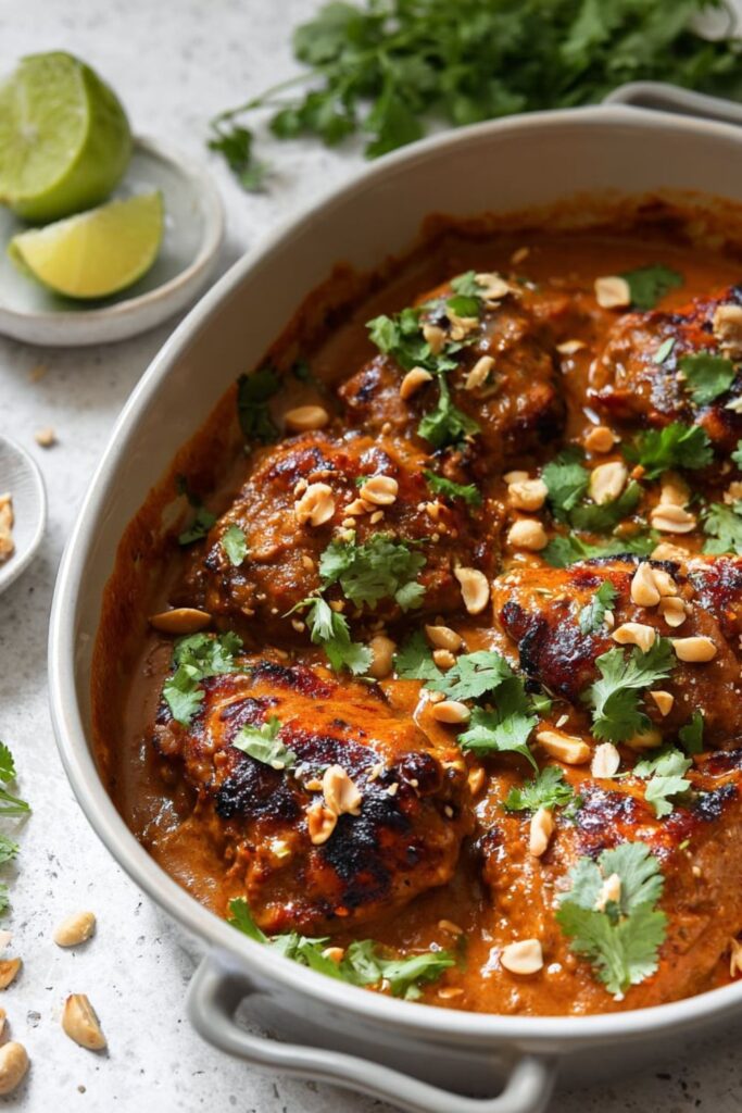 Crock Pot Chicken Satay