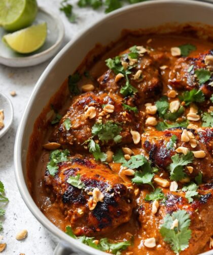 Crock Pot Chicken Satay
