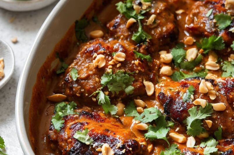 Crock Pot Chicken Satay