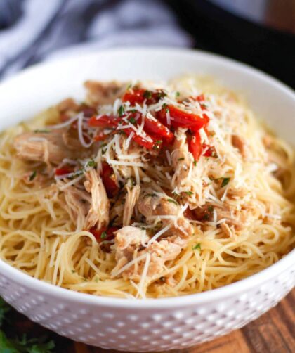 Crock Pot Chicken Scampi