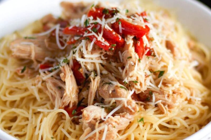 Crock Pot Chicken Scampi