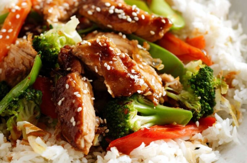 Crock Pot Chicken Stir-Fry With Frozen Vegetables