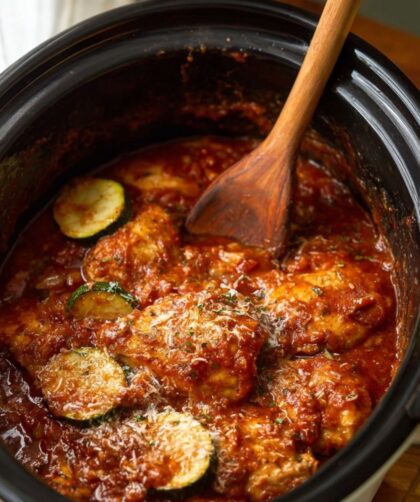 Crock Pot Chicken With Zucchini