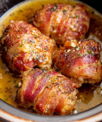Crock Pot Chicken Wrapped In Bacon