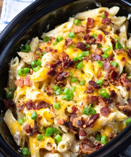 Crock Pot Crack Chicken Pasta