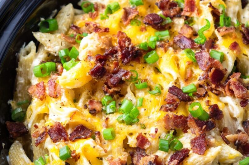 Crock Pot Crack Chicken Pasta