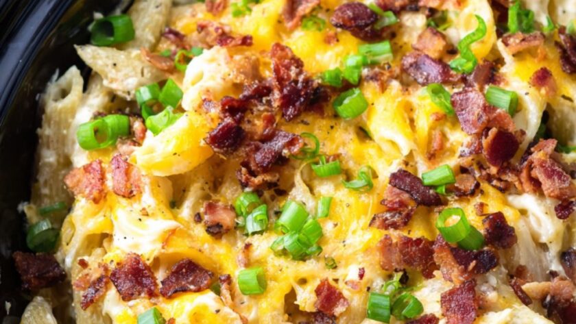Crock Pot Crack Chicken Pasta