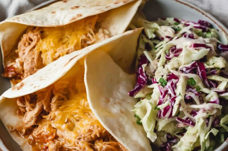 Crock Pot Creamy Cheesy Rotel Chicken