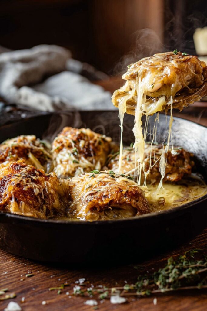 Crock Pot French Onion Chicken