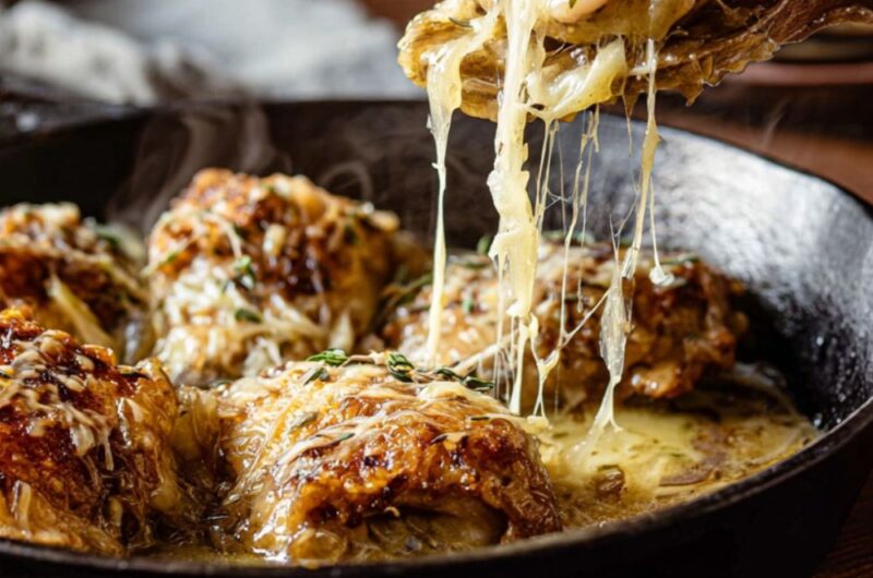 Crock Pot French Onion Chicken