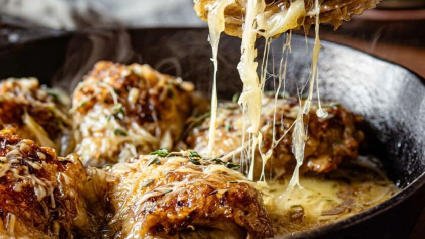 Crock Pot French Onion Chicken
