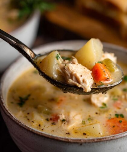 Crock Pot Leftover Turkey Soup