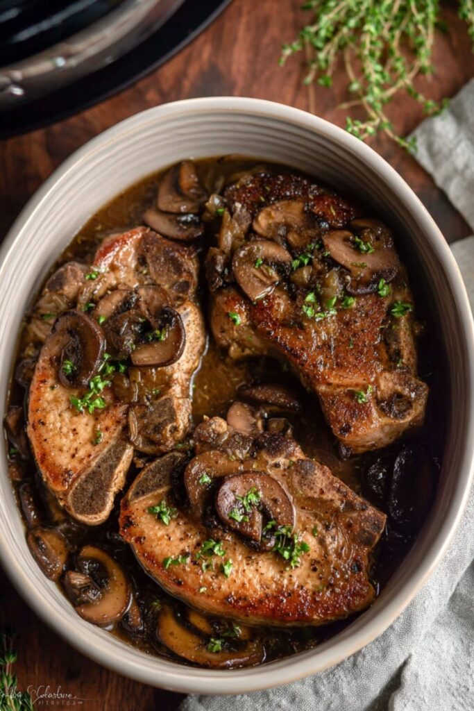 Crock Pot Low-Carb Pork Chops