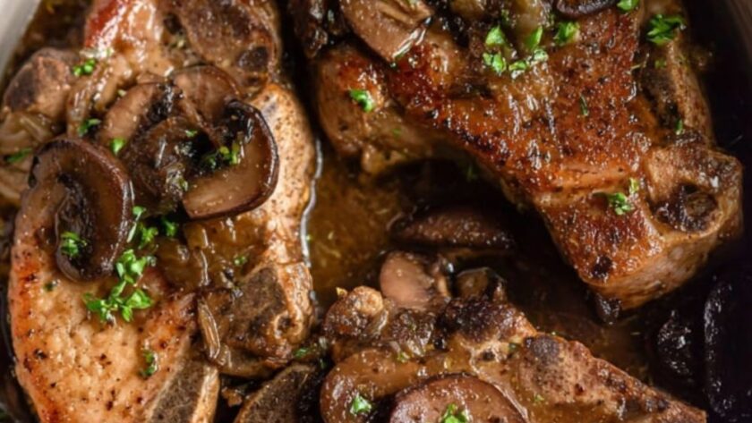 Crock Pot Low-Carb Pork Chops