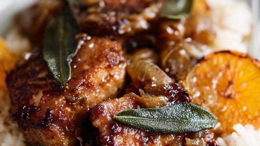 Crock Pot Maple Dijon Pork Chops