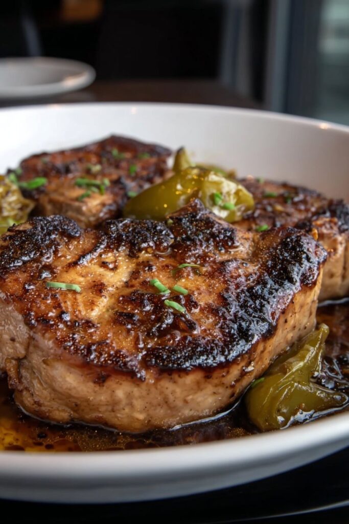 Crock Pot Mississippi Pork Chops