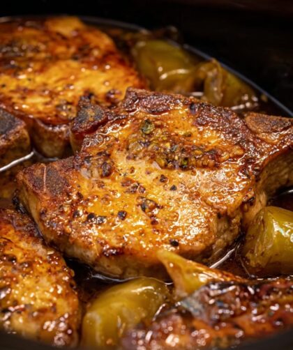Crock Pot Mississippi Pork Chops