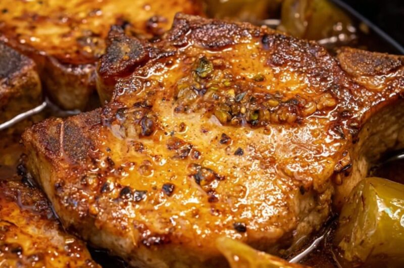 Crock Pot Mississippi Pork Chops