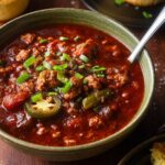 Crock Pot No-Bean Turkey Chili