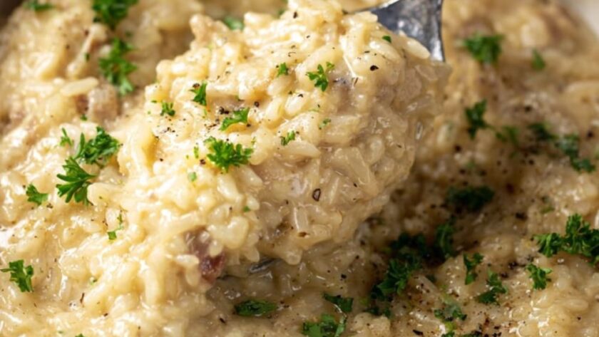 Crock Pot Pork and Rice