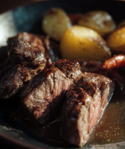 Crock Pot Venison Chops