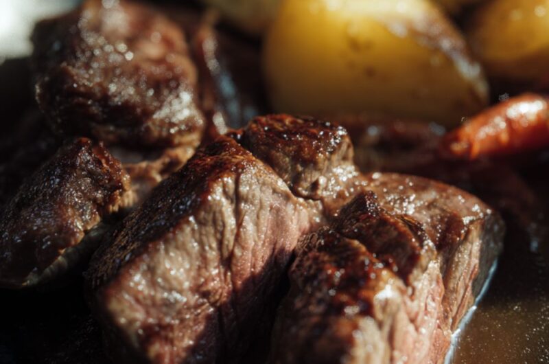 Crock Pot Venison Chops