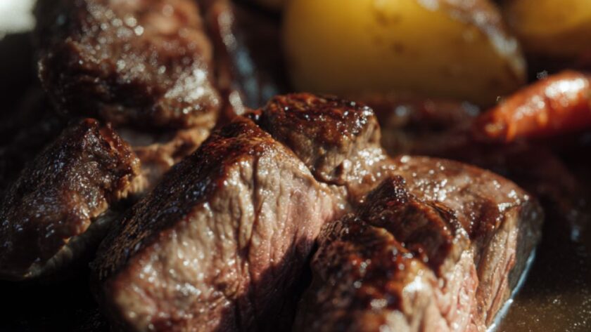 Crock Pot Venison Chops